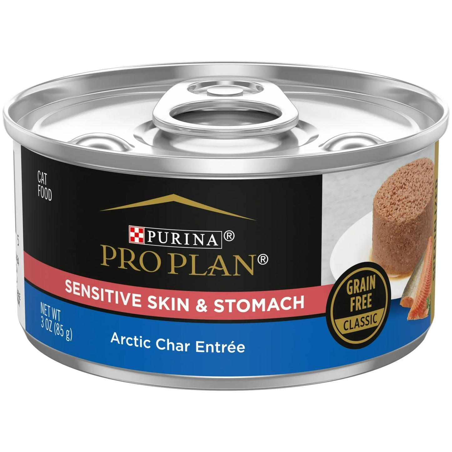 Pro Plan Sensitive Skin Stomach Arctic Char Entree Grain Wet - main product image