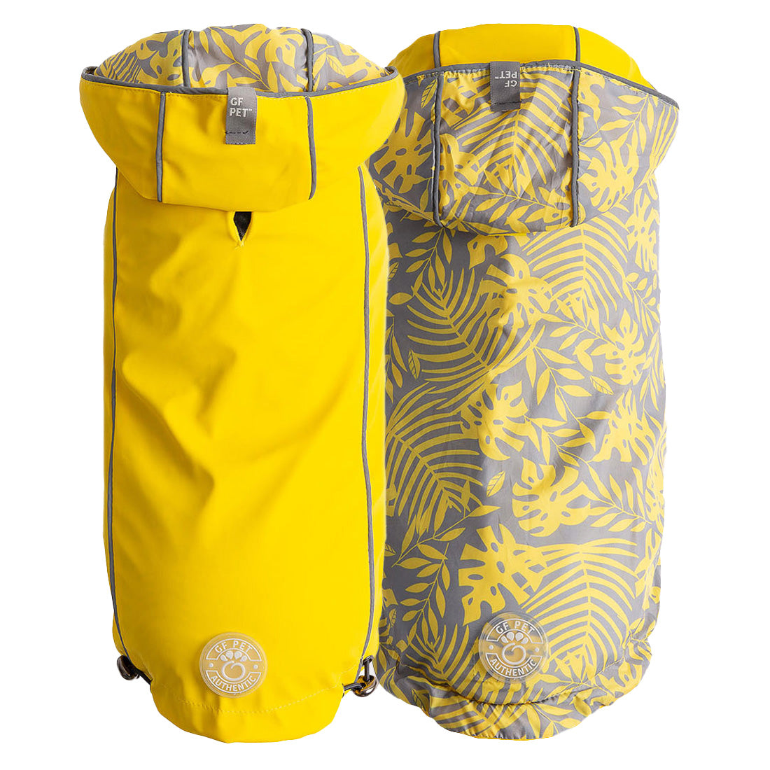 Reversible Elasto Fit Raincoat Yellow Dog Apparel Premium - main product image