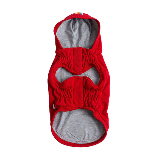 Urban Hoodie Red Dog Hoodies Premium Pet Supply Premium - detail view