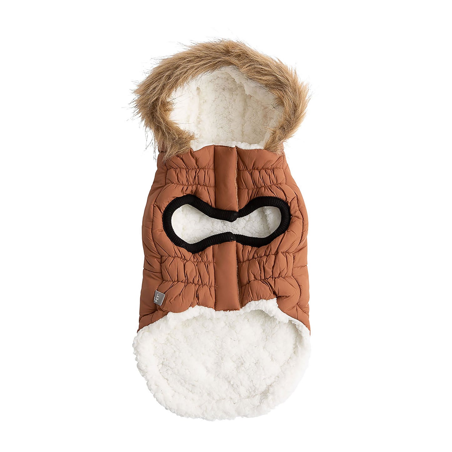 Urban Parka Caramel Dog Jackets Premium Pet Supply Premium - lifestyle view