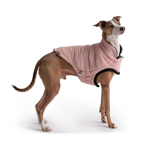 Reversible Chalet Jacket Pink Dog Jackets Premium Pet Supply - detail view