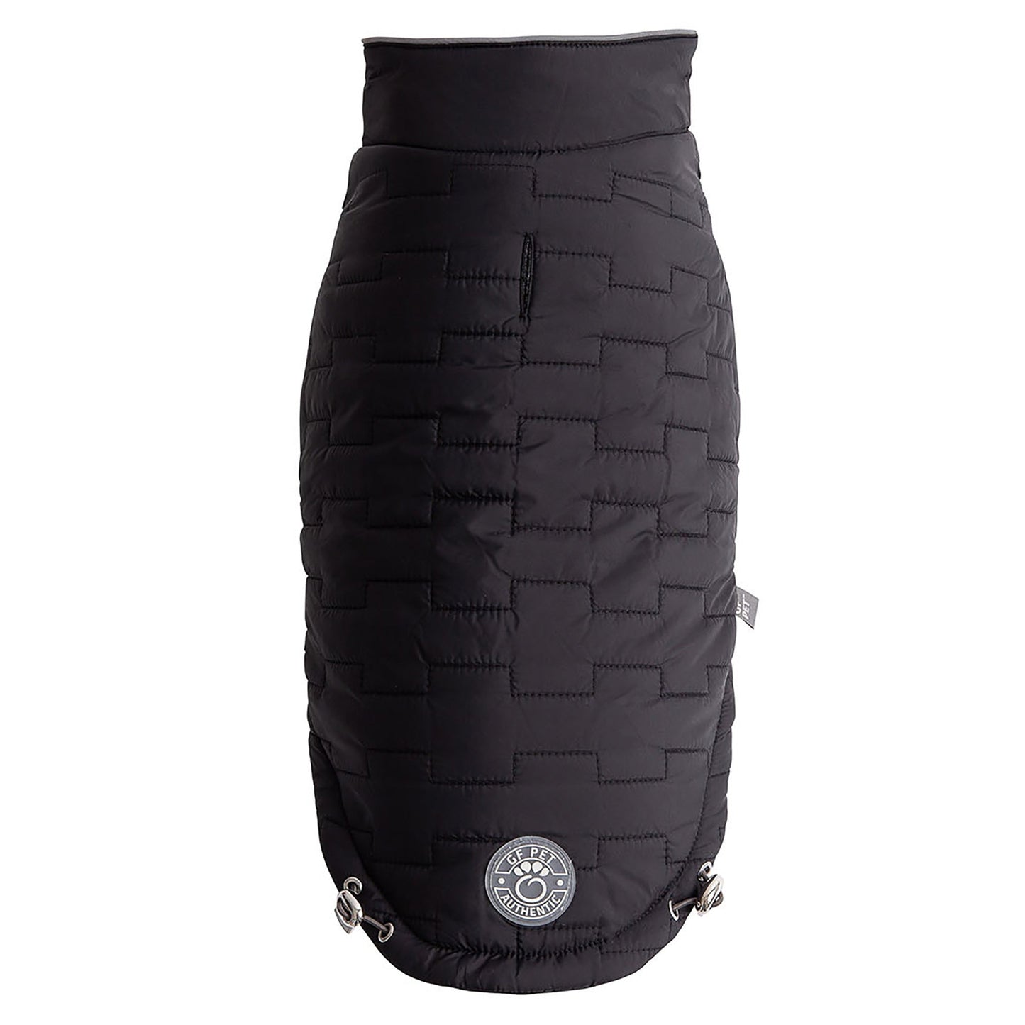 Reversible Chalet Jacket Black Dog Jackets Premium Pet - main product image