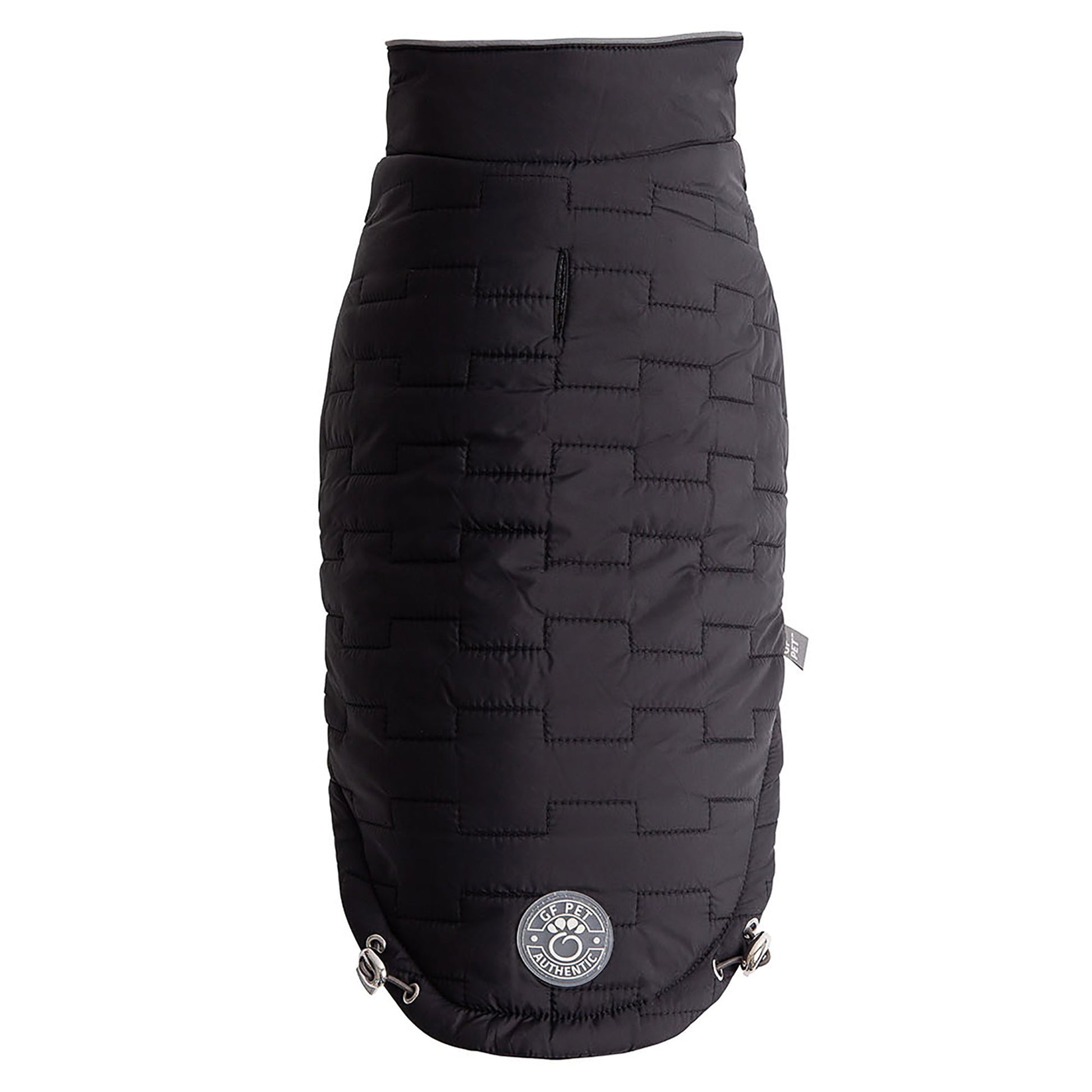 Reversible Chalet Jacket Black Dog Jackets Premium Pet - main product image