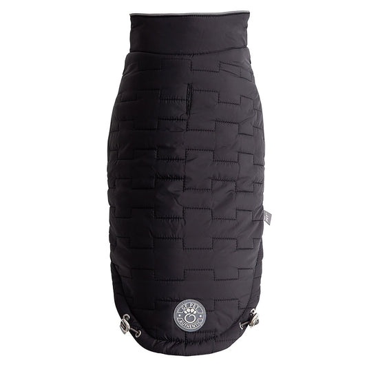 Reversible Chalet Jacket Black Dog Jackets Premium Pet - main product image