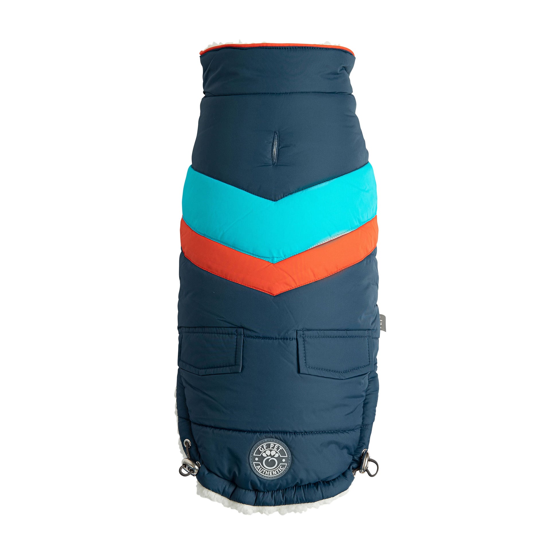 Alpine Puffer - Dark Blue - main product view | Dog Jackets at Purrfect Pet Kingdom