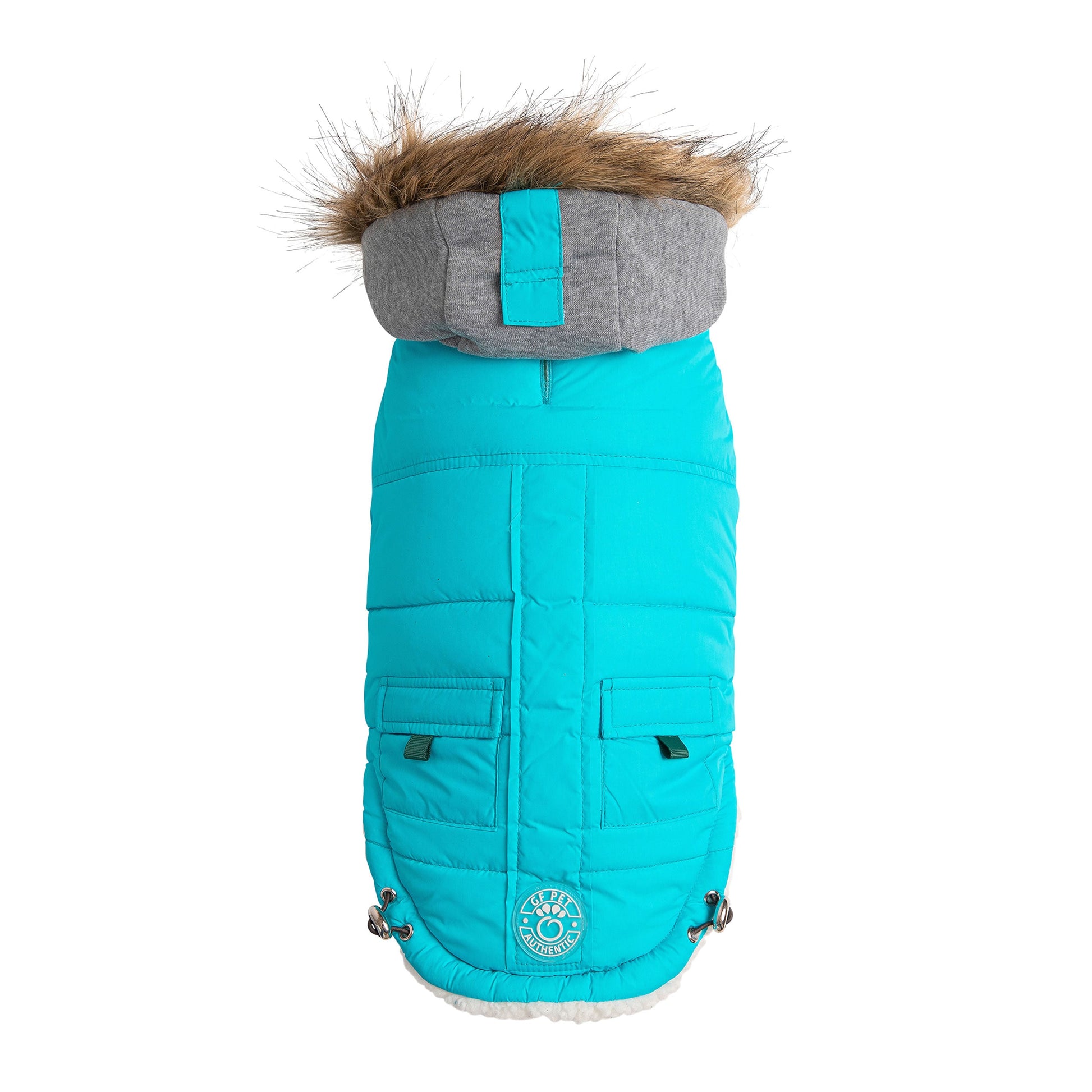 Winter Sailor Parka Aqua Dog Apparel Premium Pet Supply - main product image