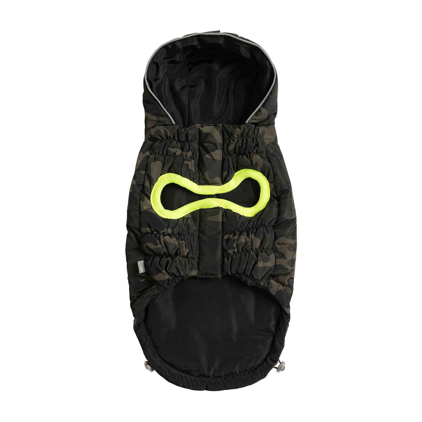 Recycled Parka Camouflage Dog Jackets Premium Pet Supply - lifestyle view