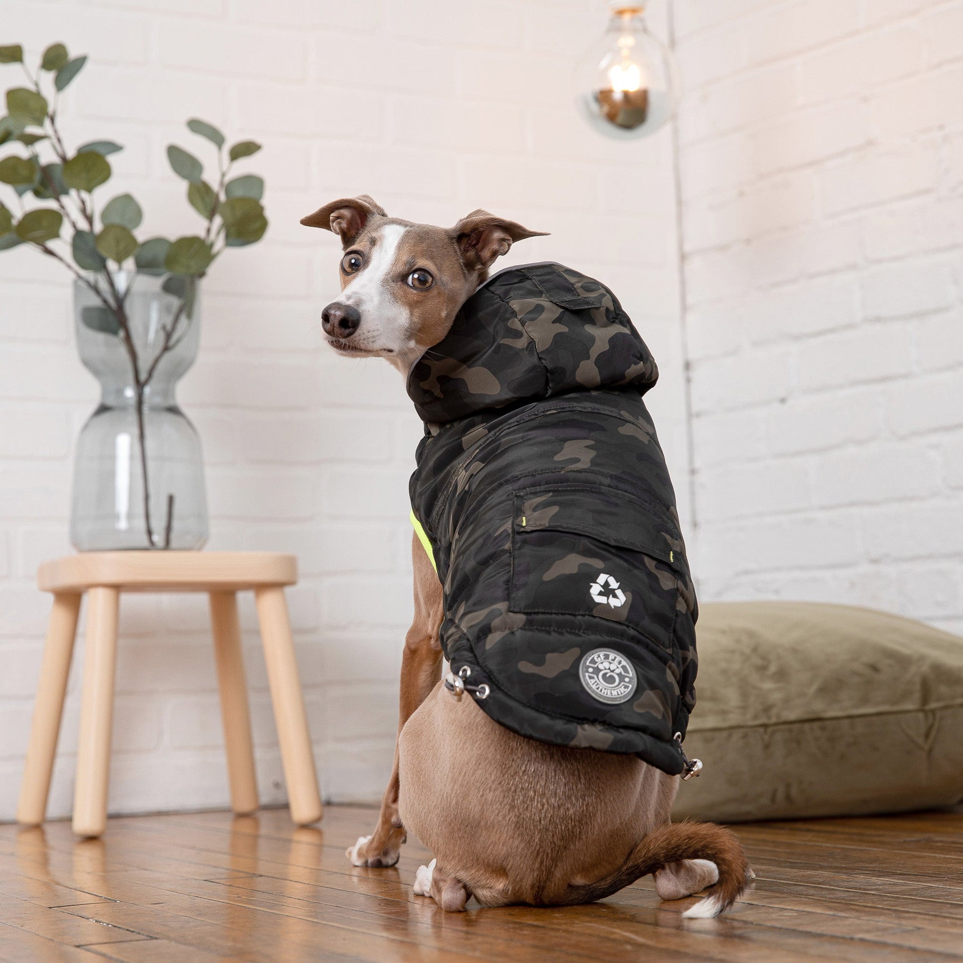 Recycled Parka Camouflage Dog Jackets Premium Pet Supply - gallery image 6