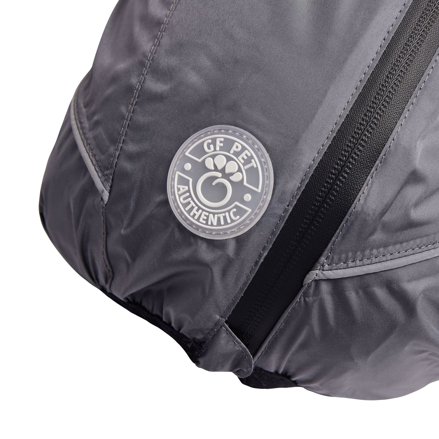 Splash Suit Charcoal Dog Raincoats Premium Pet Supply - lifestyle view