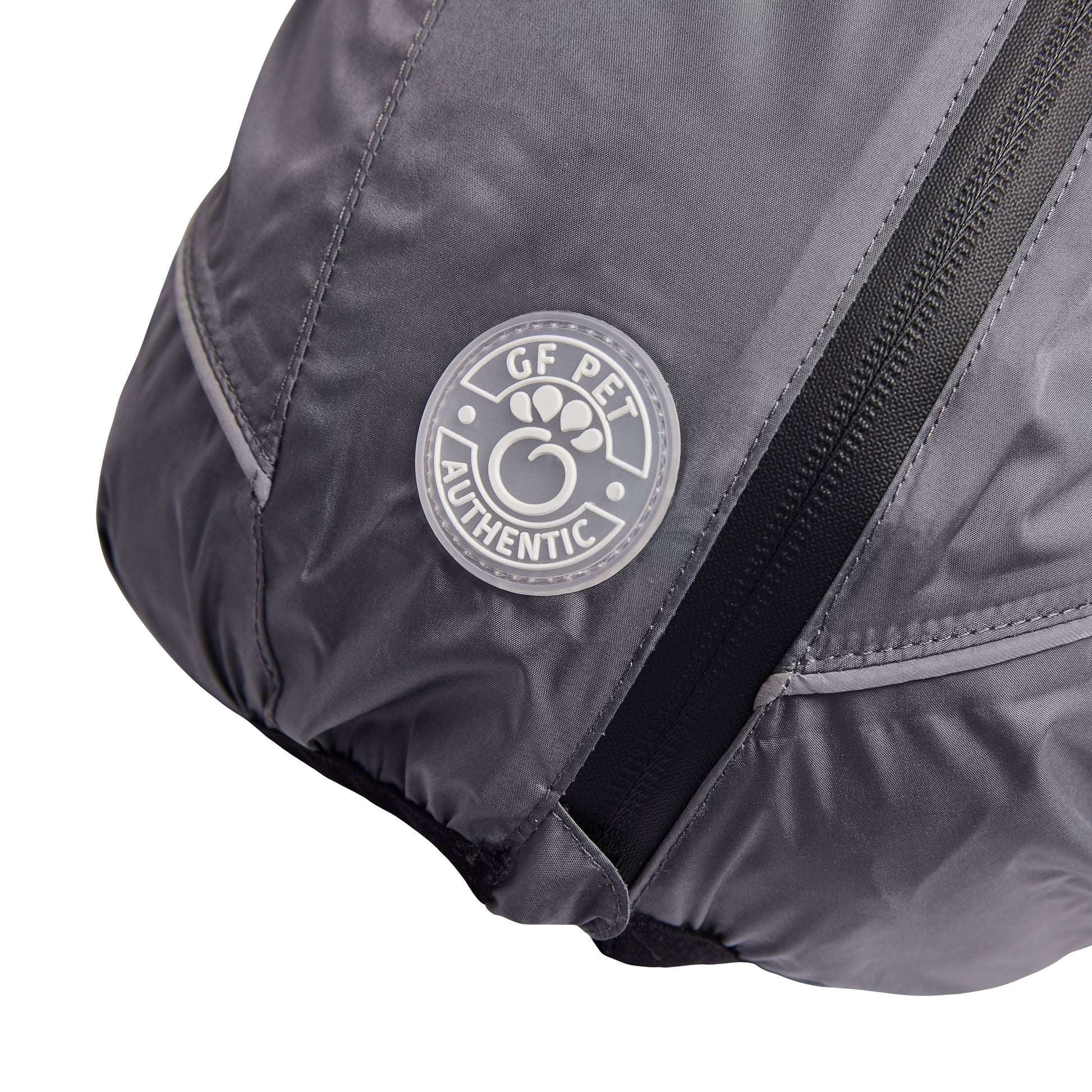 Splash Suit Charcoal Dog Raincoats Premium Pet Supply - lifestyle view