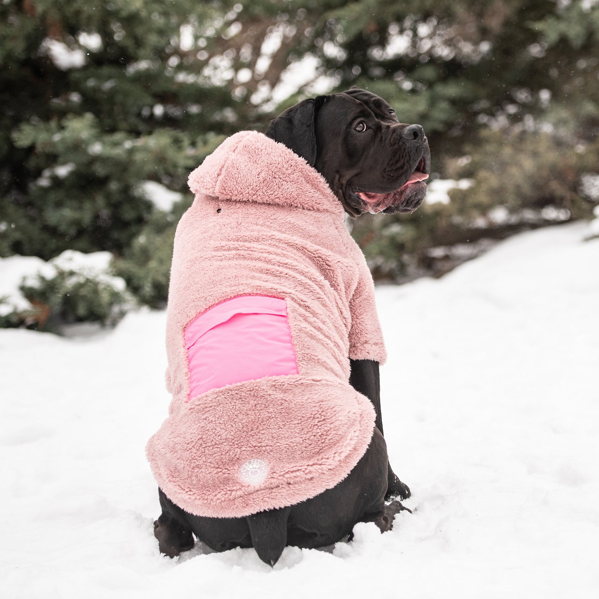 Cozy Hoodie Pink Dog Apparel Premium Pet Supply Premium - gallery image 5