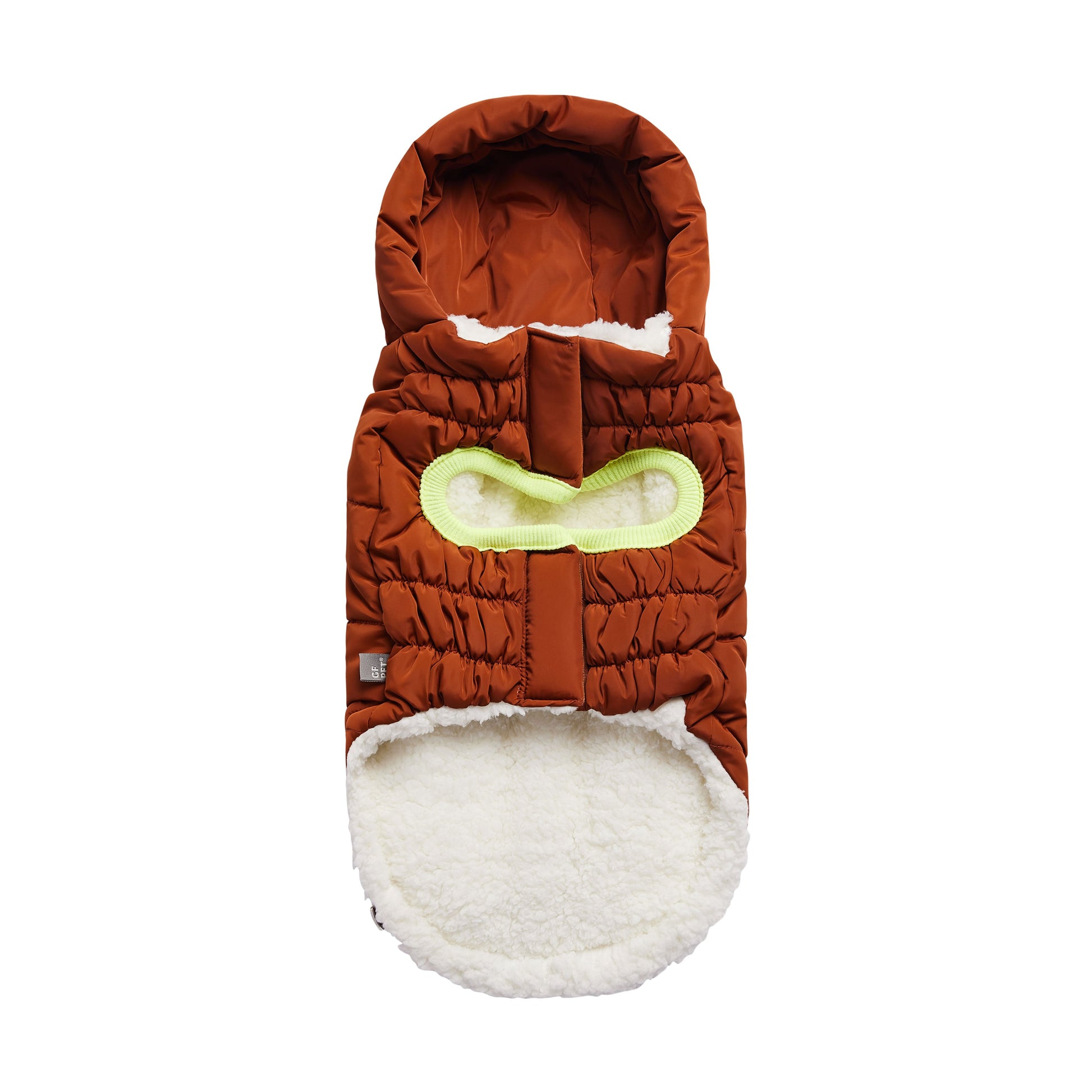 The Puff Parka Hazel Dog Apparel Premium Pet Supply Premium - lifestyle view