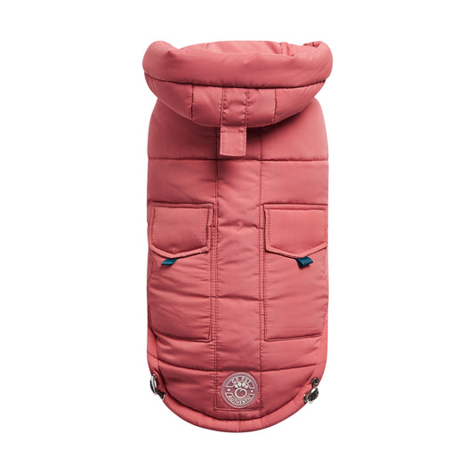 The Puff Parka Pink Dog Apparel Premium Pet Supply Premium - main product image