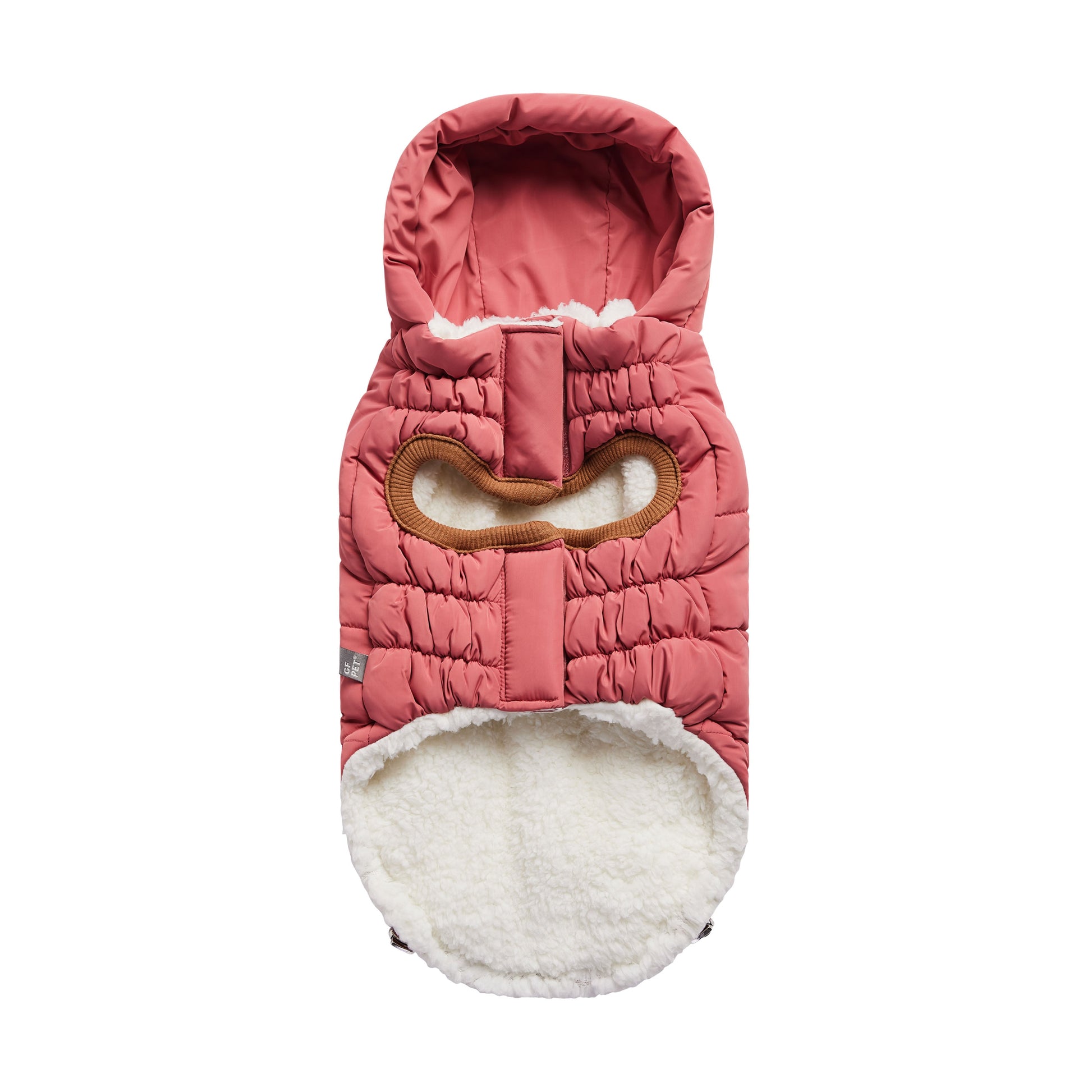 The Puff Parka Pink Dog Apparel Premium Pet Supply Premium - lifestyle view