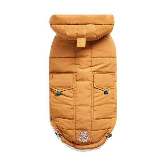 The Puff Parka Yellow Dog Apparel Premium Pet Supply Premium - main product image