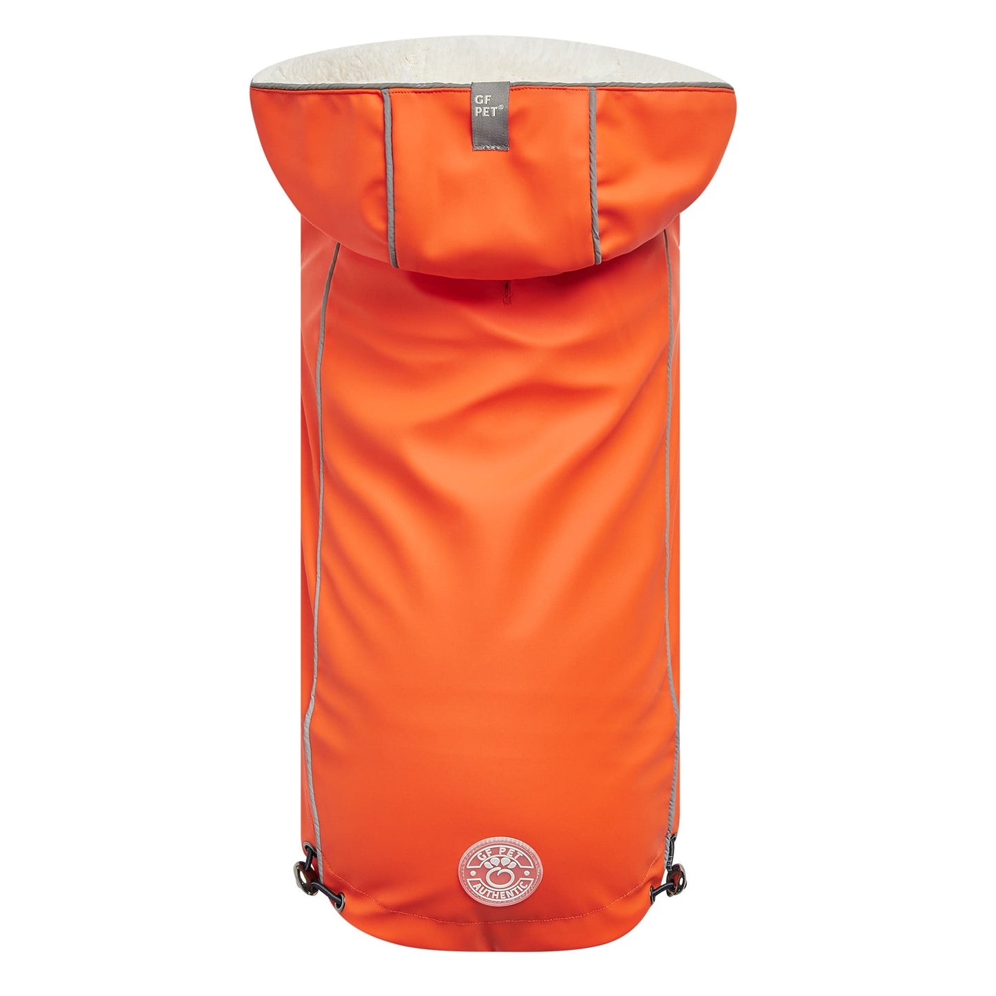 Insulated Raincoat Orange Dog Apparel Premium Pet Supply - main product image