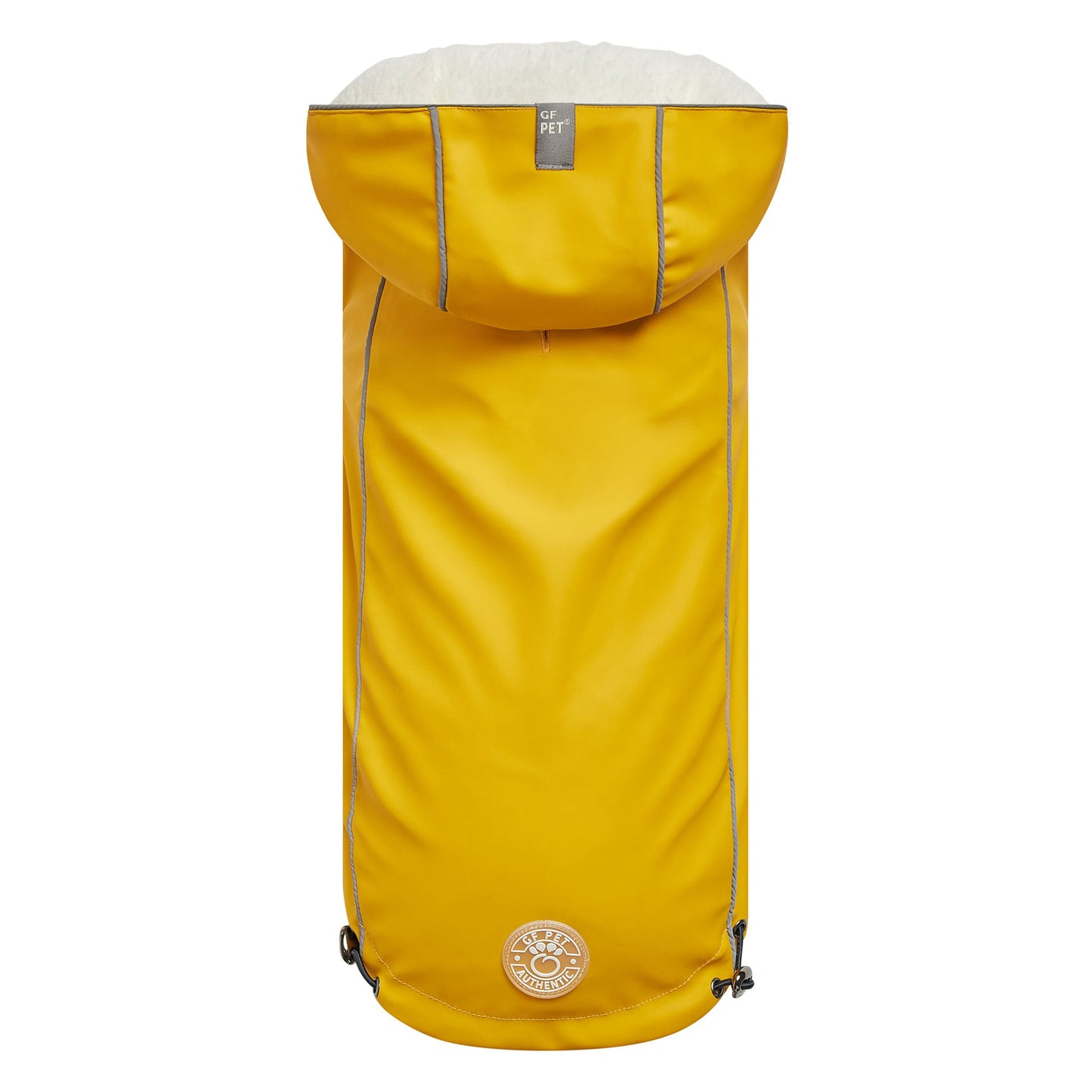 Insulated Raincoat Yellow Dog Apparel Premium Pet Supply - main product image