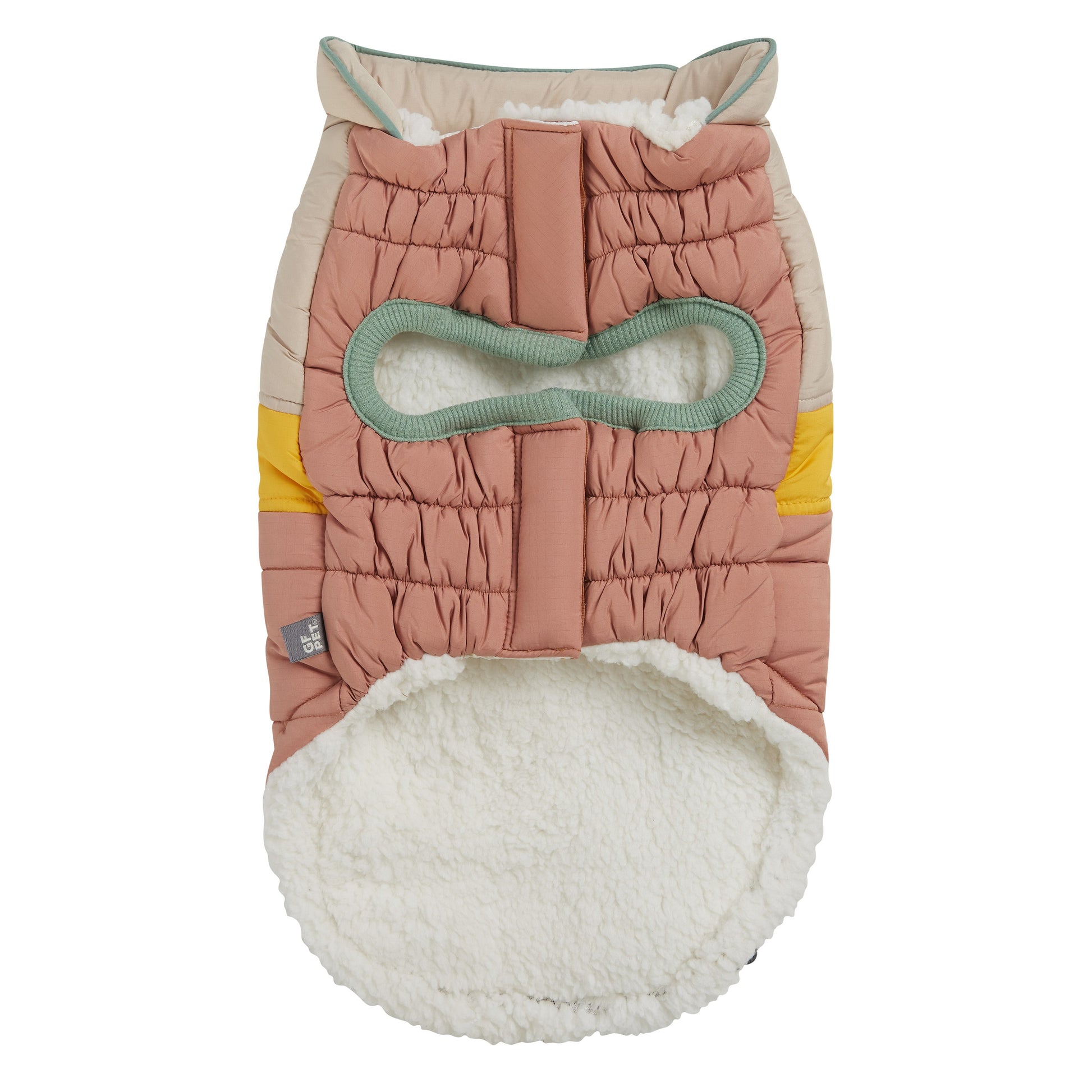 Camplife Puffer Clay Dog Apparel Premium Pet Supply Premium - lifestyle view