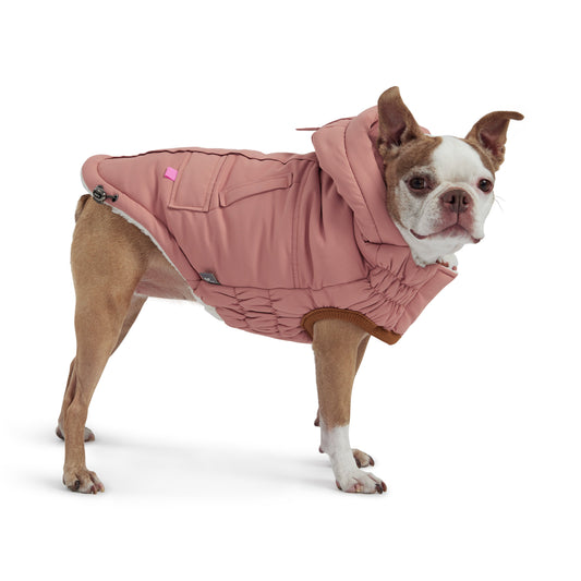 Arctic Parka - Clay - detail view | Pet Supplies at Purrfect Pet Kingdom for Dogs and Cats