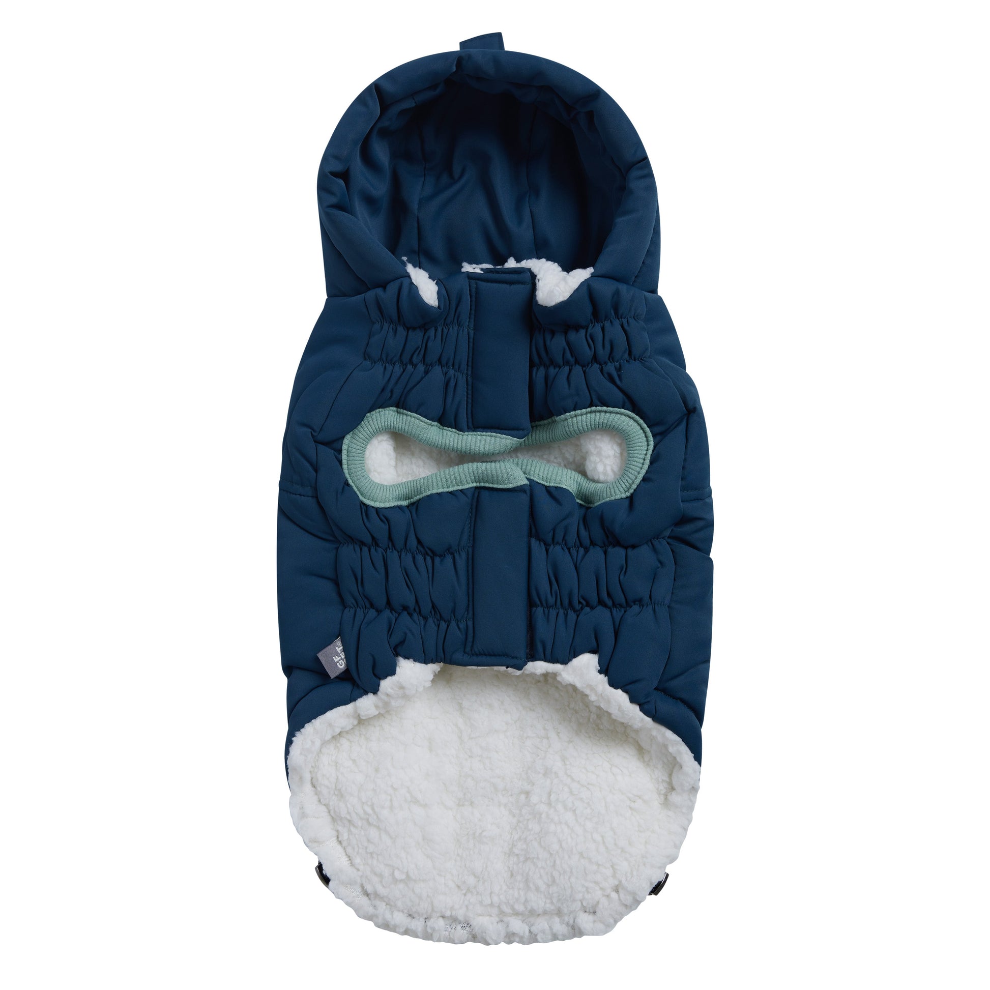Arctic Parka - Teal - lifestyle view | Pet Supplies at Purrfect Pet Kingdom for Dogs and Cats
