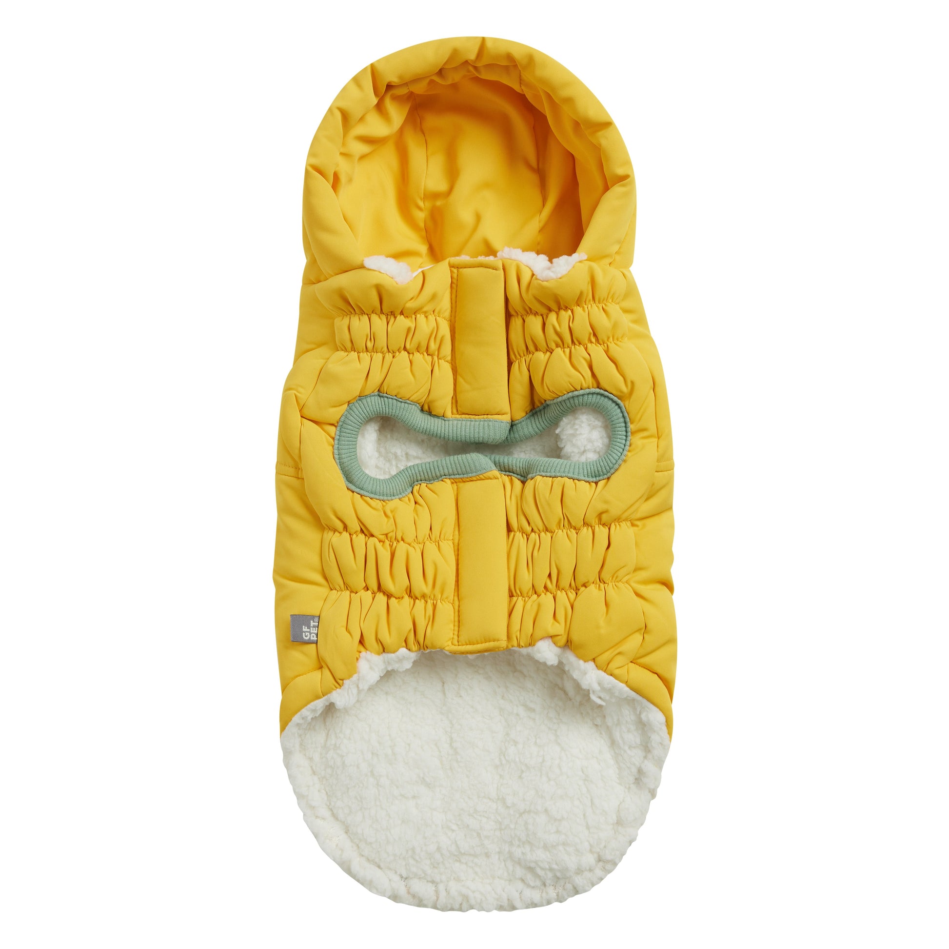 Arctic Parka - Yellow - lifestyle view | Pet Supplies at Purrfect Pet Kingdom for Dogs and Cats