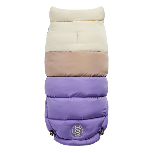 Color Block Puffer Dog Jackets Premium Pet Supply Premium - main product image
