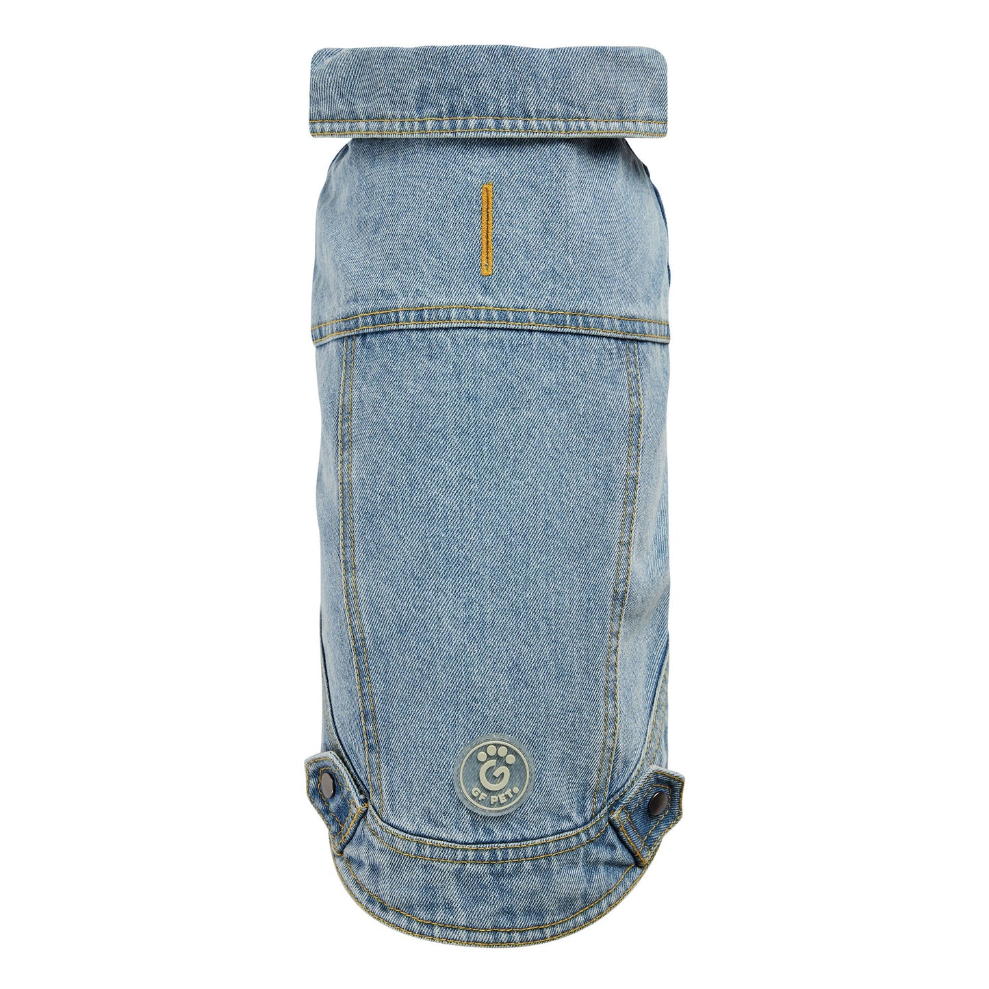 Denim Jacket All Season Light Wash Dog Jackets Premium Pet - main product image