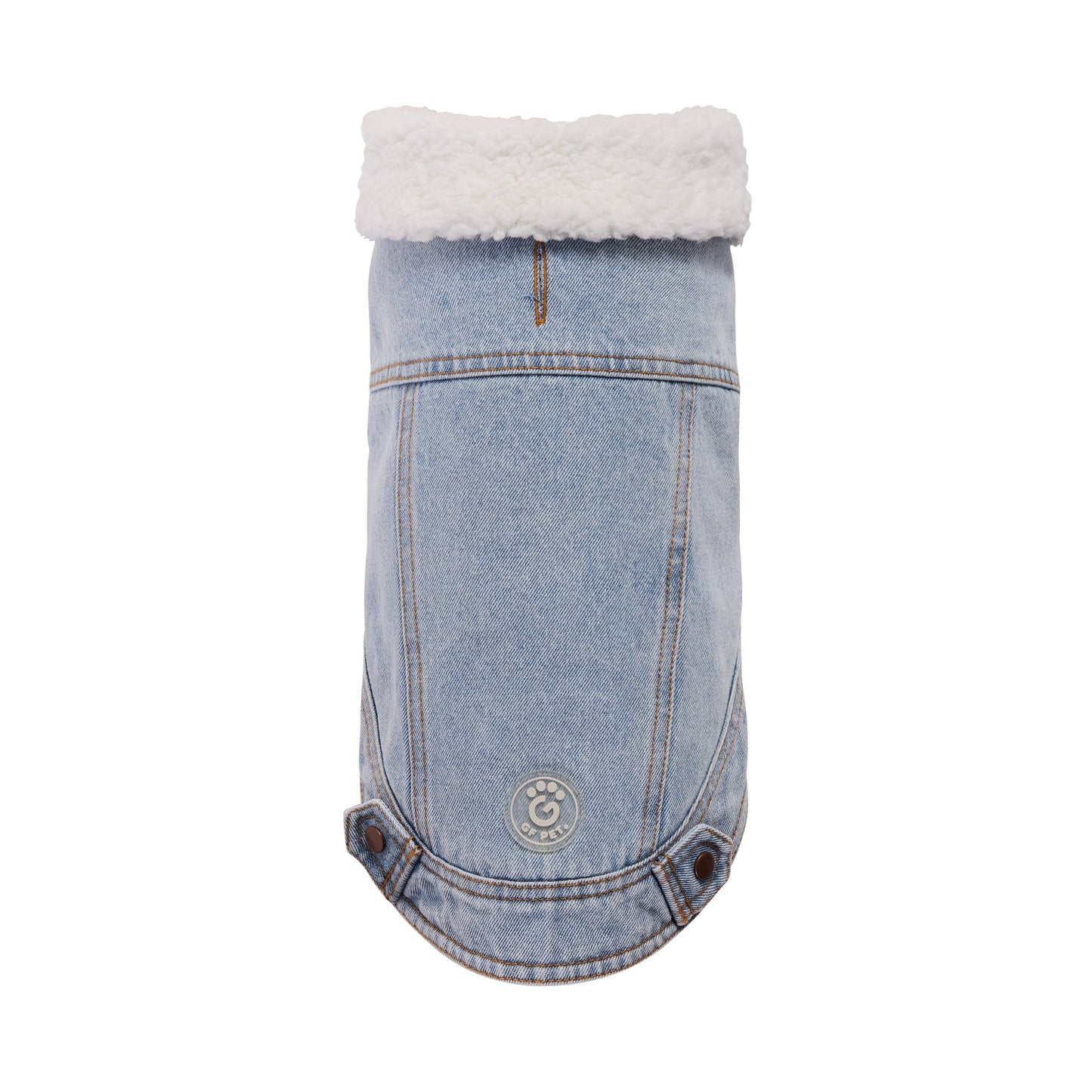Northside Denim Jacket Light Wash Dog Jackets Premium Pet - main product image