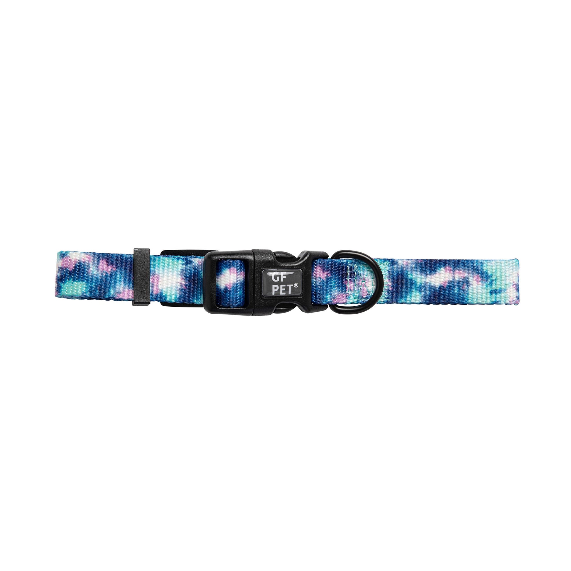 Dog Collar Adjustable Everyday Wear Adjustable Tie Dye Premi - main product image