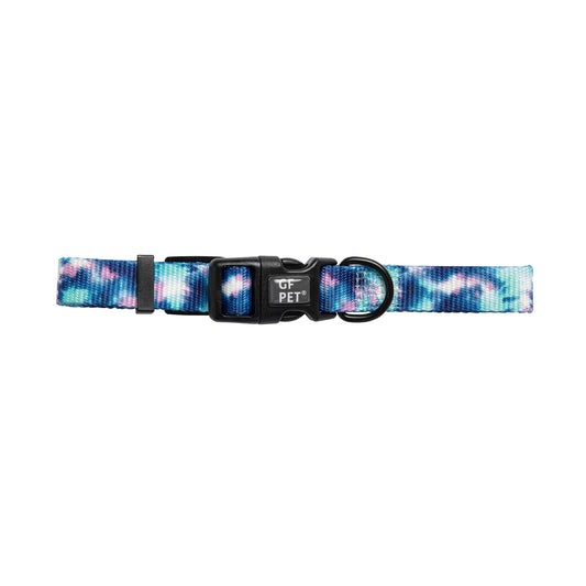 Dog Collar Adjustable Everyday Wear Adjustable Tie Dye Premi - main product image