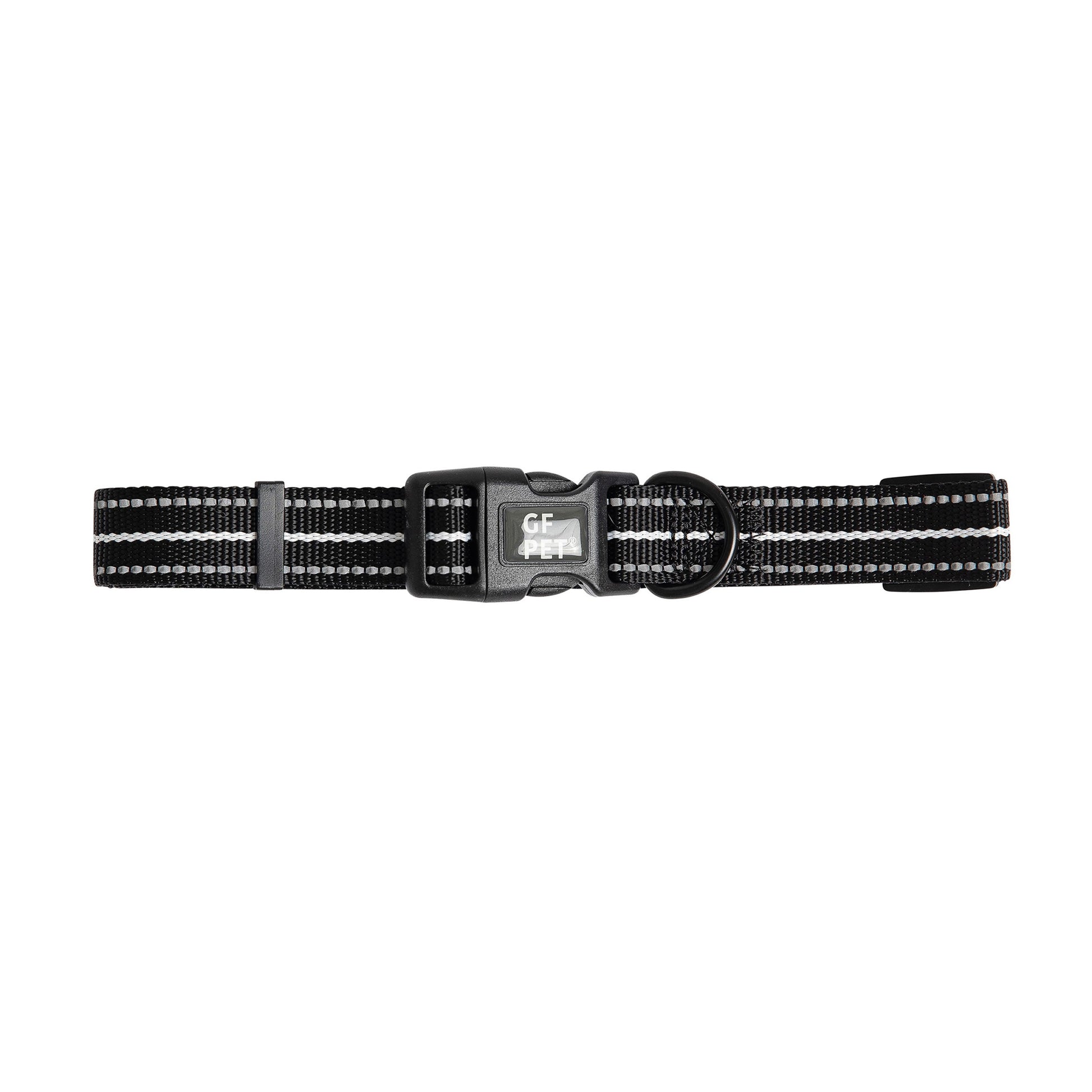 Dog Collar Adjustable Everyday Wear Adjustable Black Premium - main product image