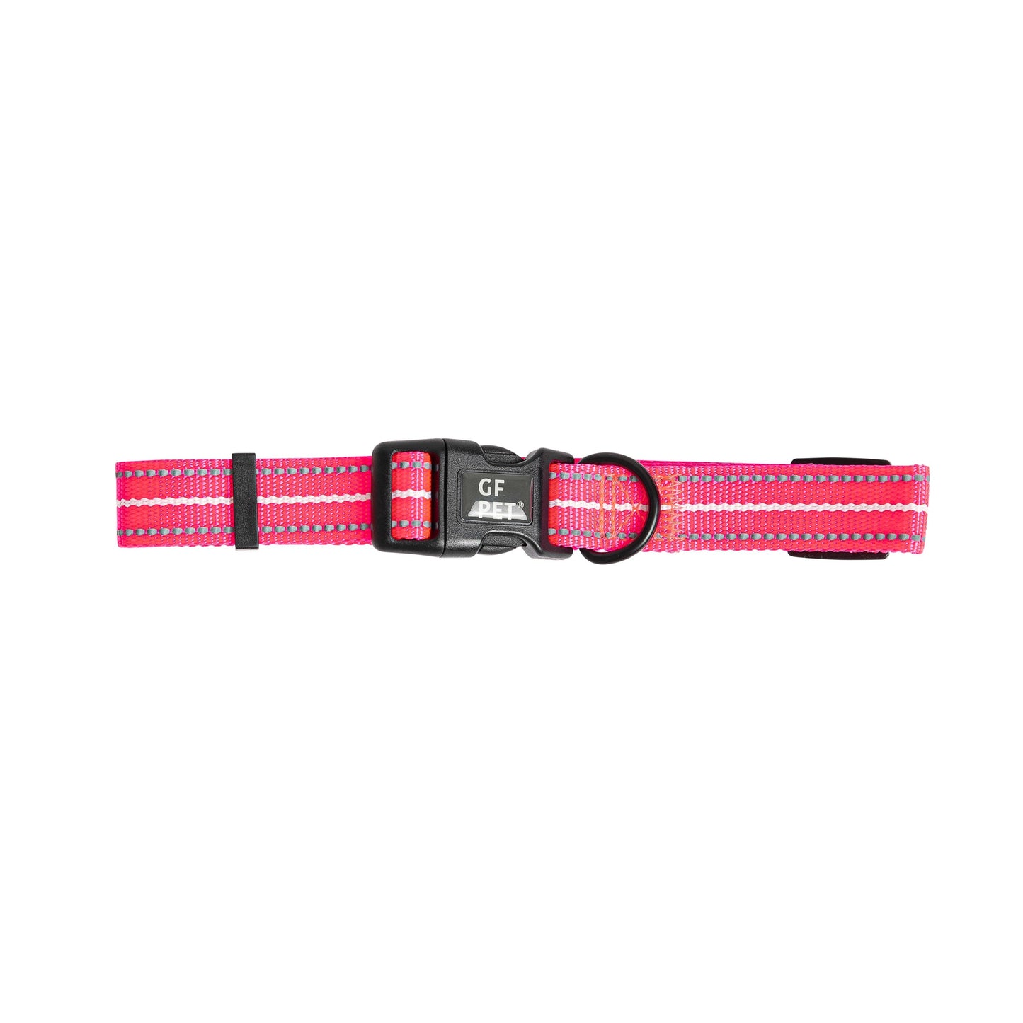 Dog Collar Adjustable Everyday Wear Adjustable Neon Pink - main product image