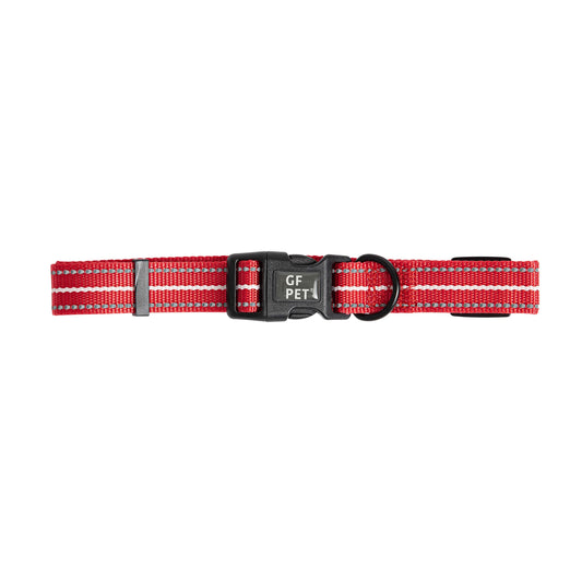 Dog Collar Adjustable Everyday Wear Adjustable Red Premium - main product image