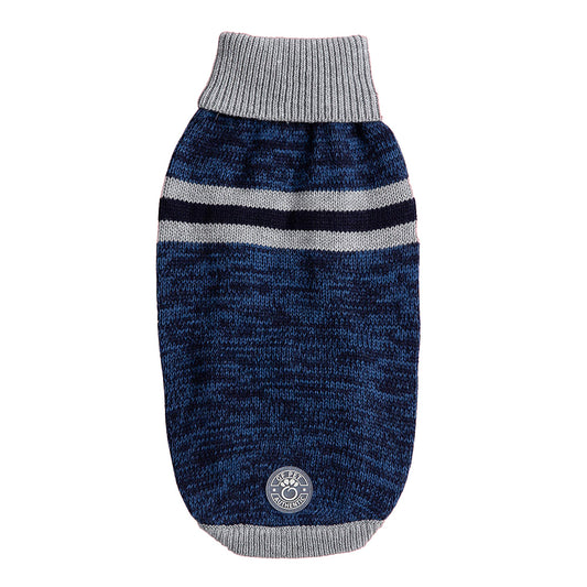 Trekking Sweater Blue Dog Sweaters Premium Pet Supply - main product image