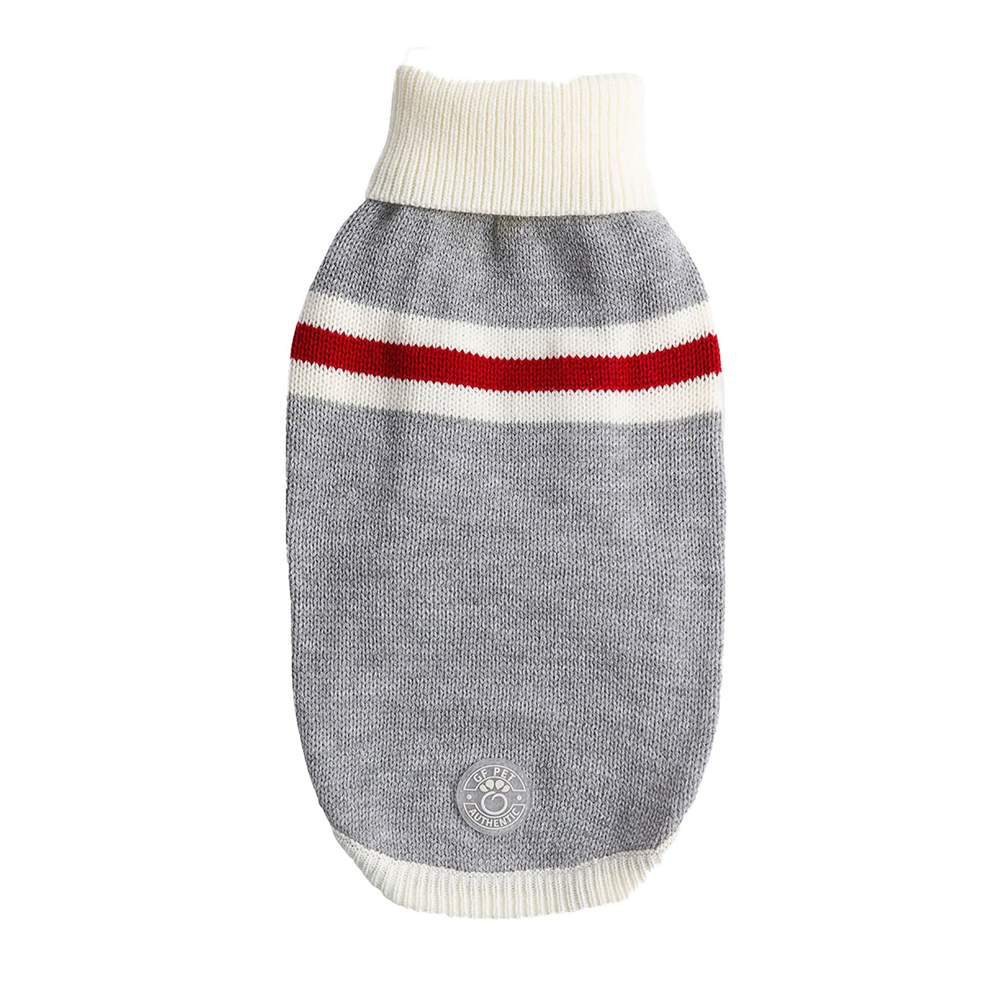 Trekking Sweater Grey Mix Dog Apparel Premium Pet Supply - main product image