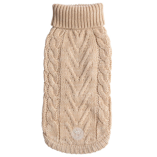 Chalet Sweater Oatmeal Dog Sweaters Premium Pet Supply - main product image