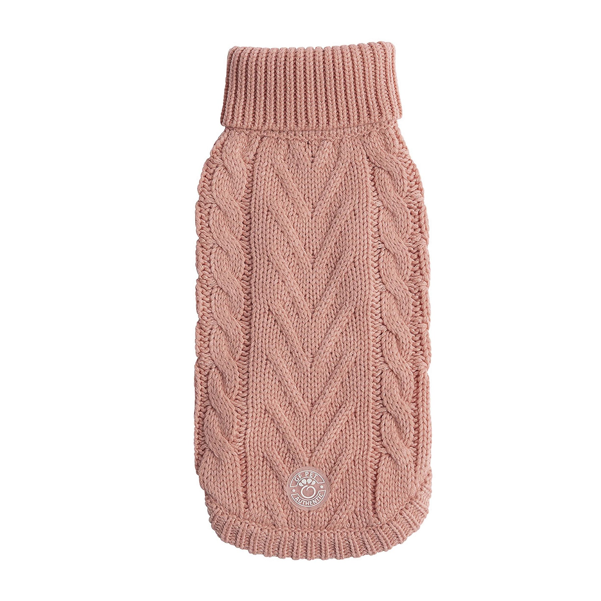 Chalet Sweater Pink Dog Sweaters Premium Pet Supply Premium - main product image