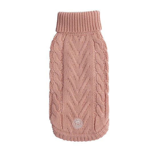 Chalet Sweater Pink Dog Sweaters Premium Pet Supply Premium - main product image