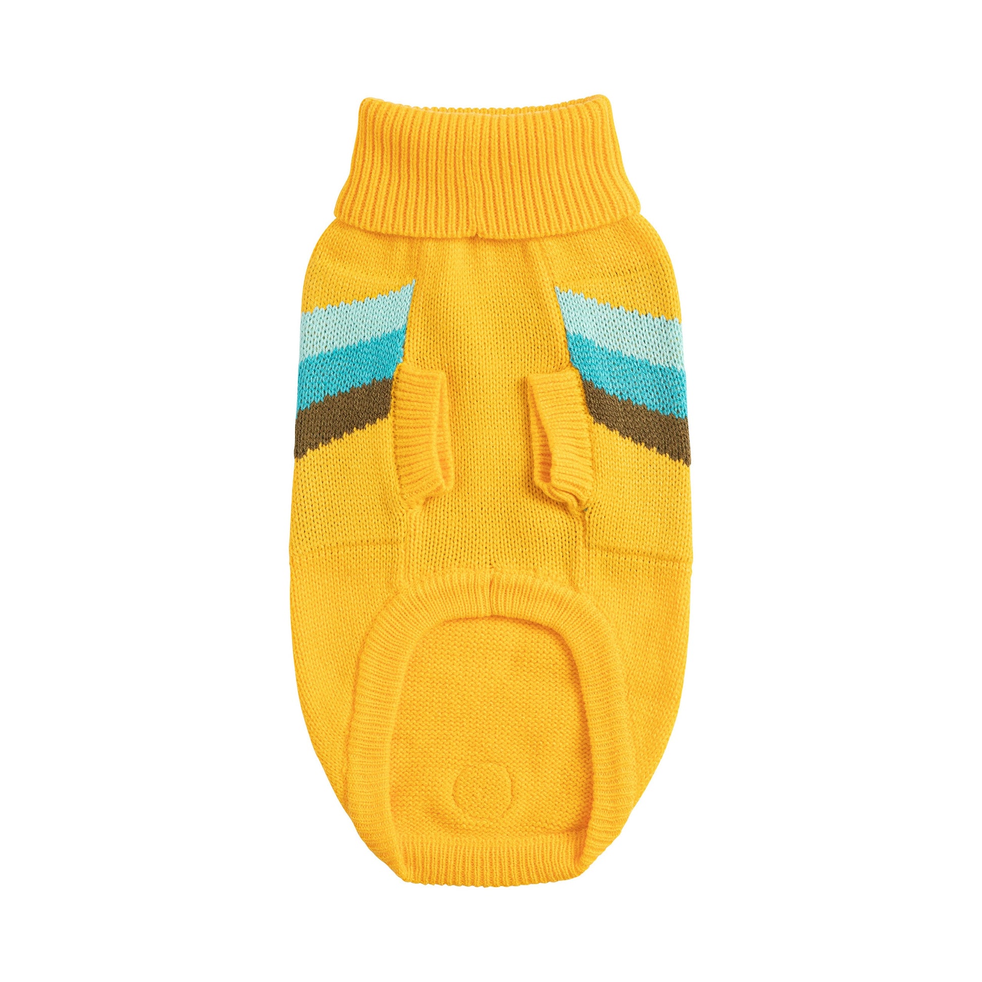 Alpine Sweater Yellow Dog Apparel Premium Pet Supply Premium - lifestyle view