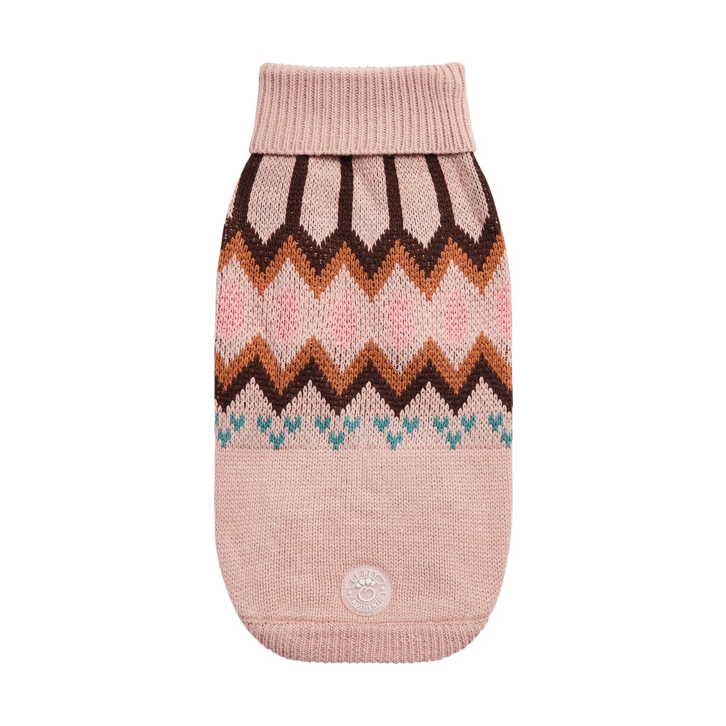 Heritage Sweater Pink Dog Sweaters Premium Pet Supply - main product image
