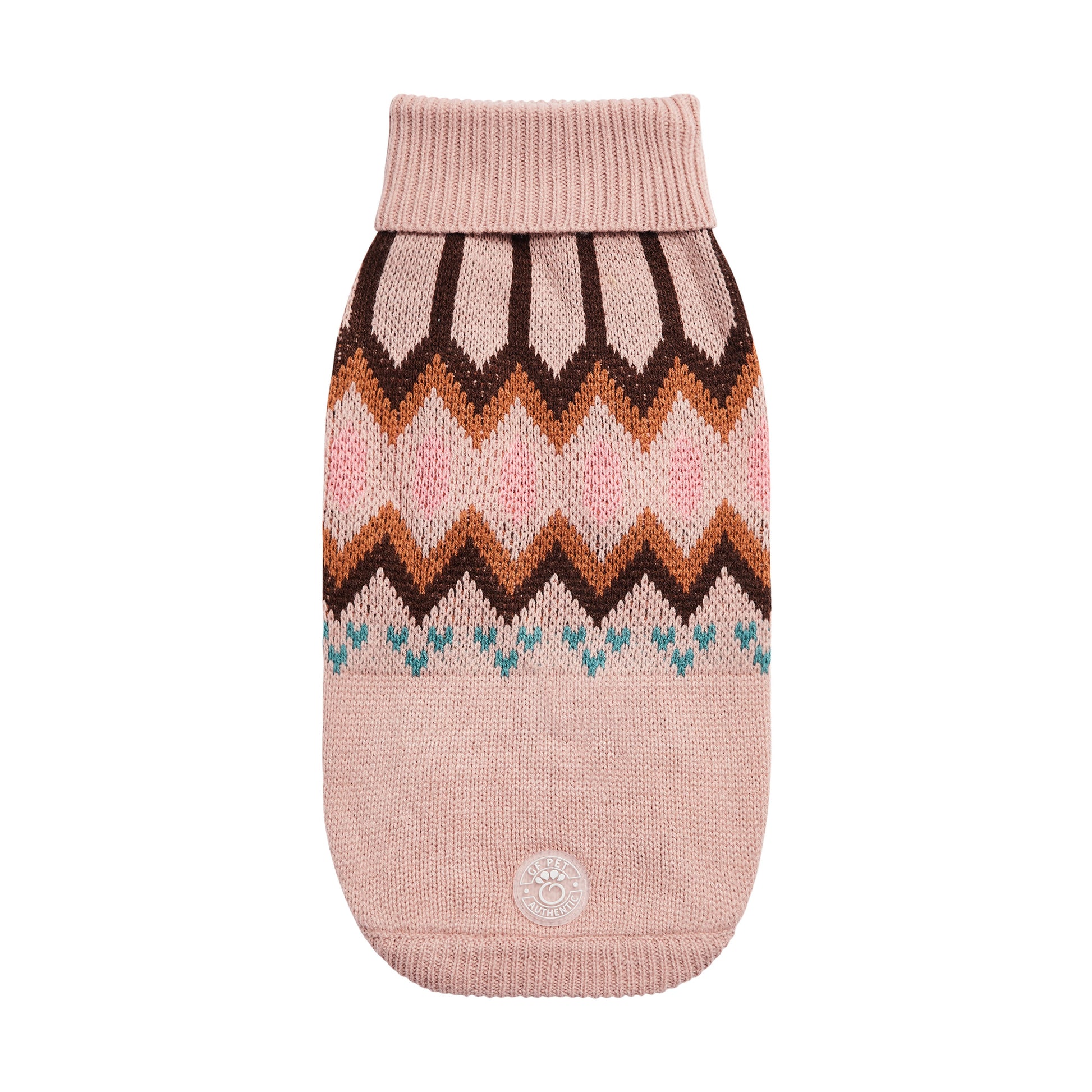 Heritage Sweater Pink Dog Sweaters Premium Pet Supply - main product image