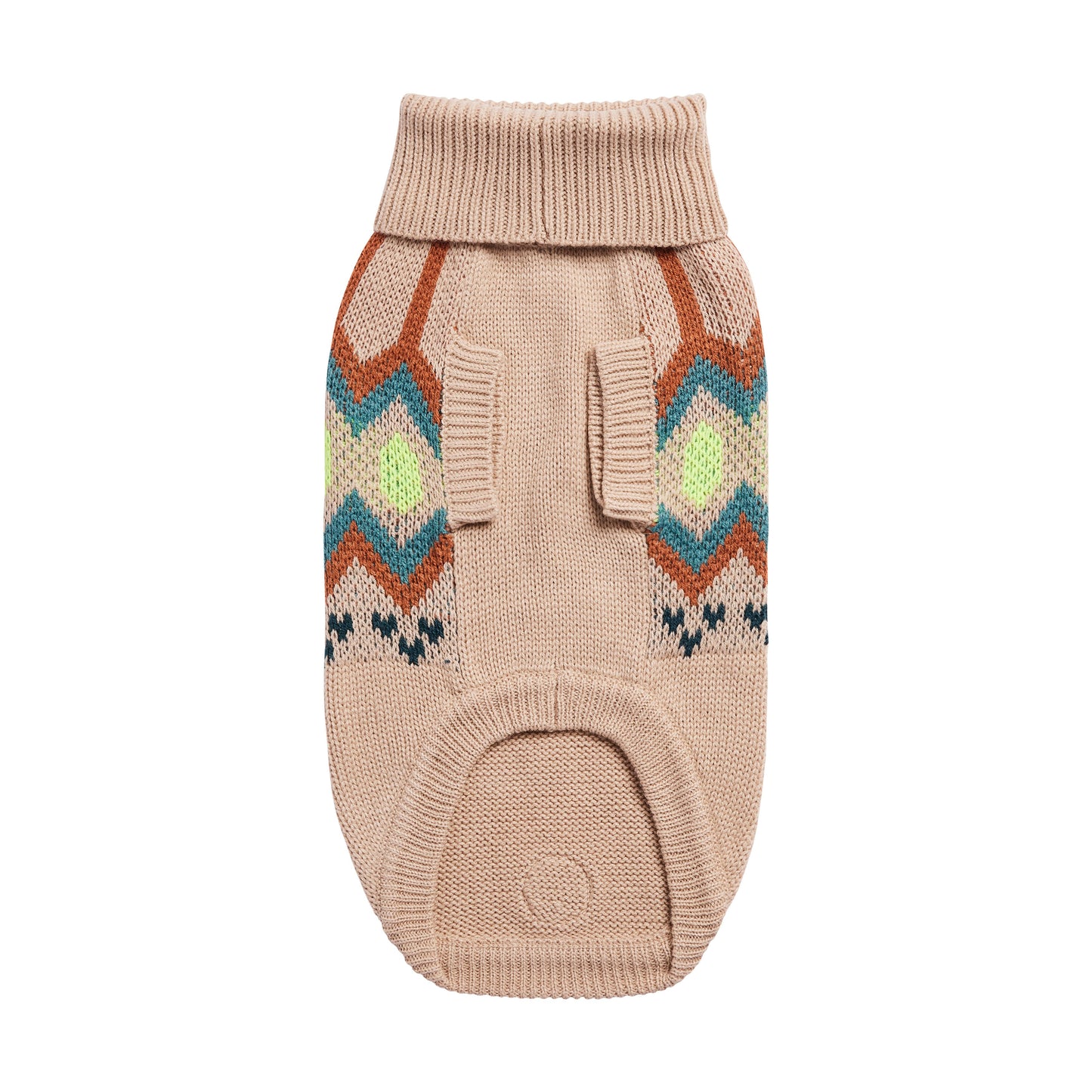 Heritage Sweater Sand Dog Apparel Premium Pet Supply Premium - lifestyle view
