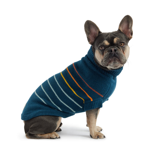 Arctic Sweater - Teal - detail view | Pet Supplies at Purrfect Pet Kingdom for Dogs and Cats