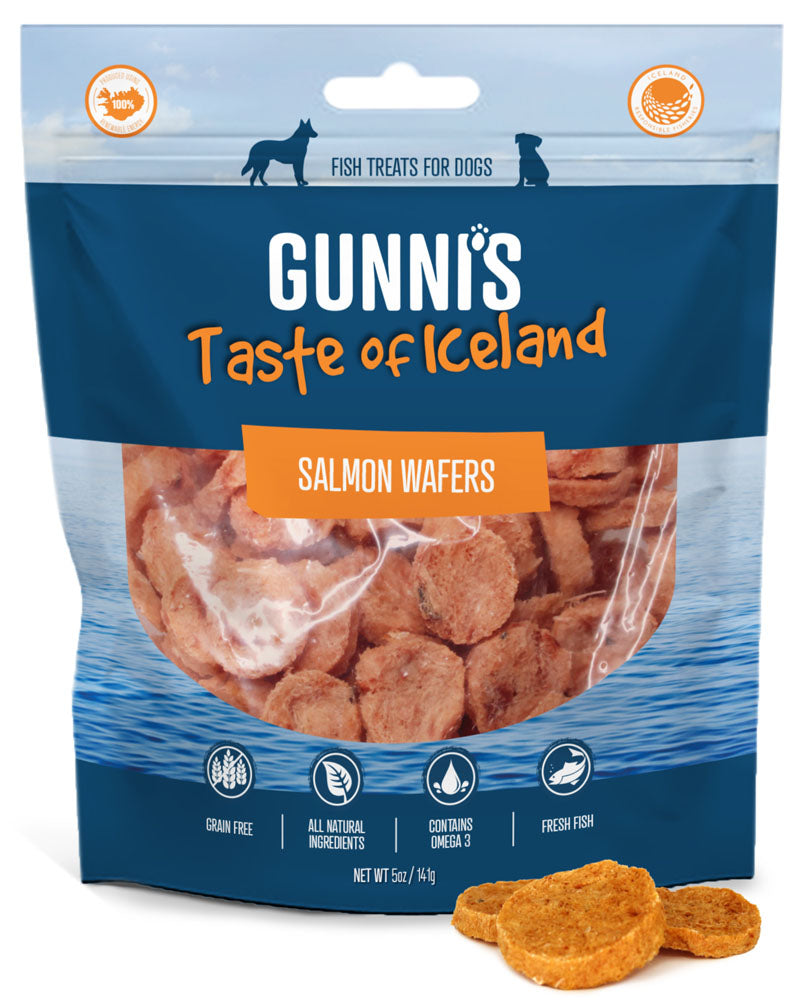 Dog Treats Premium Salmon Chews 5oz Training Rewards Premium - main product image