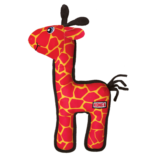 KONG Ballistic Giraffe Medium Large Fetch Dog Toy Durable - main product image