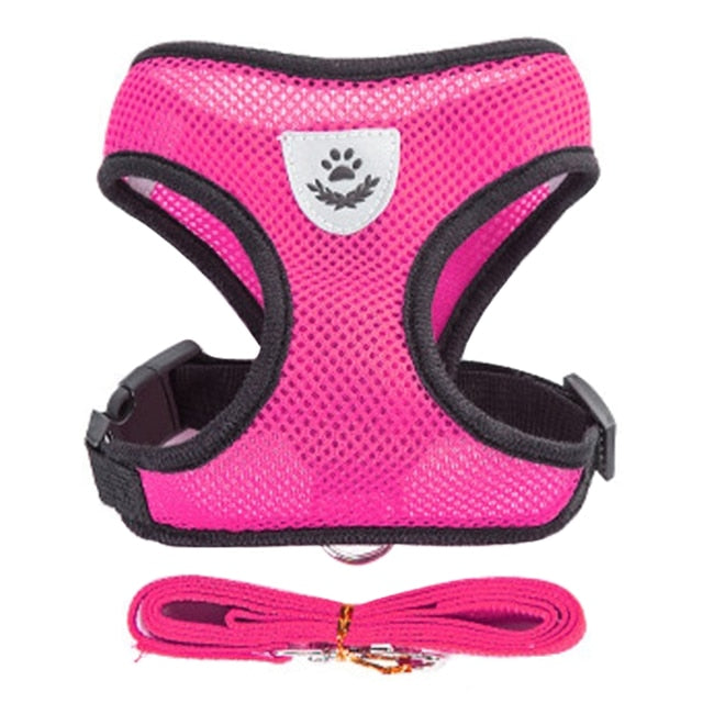 Cat Dog Harness Vest Walking Lead Adjustable Leash Dog Gear - gallery image 11