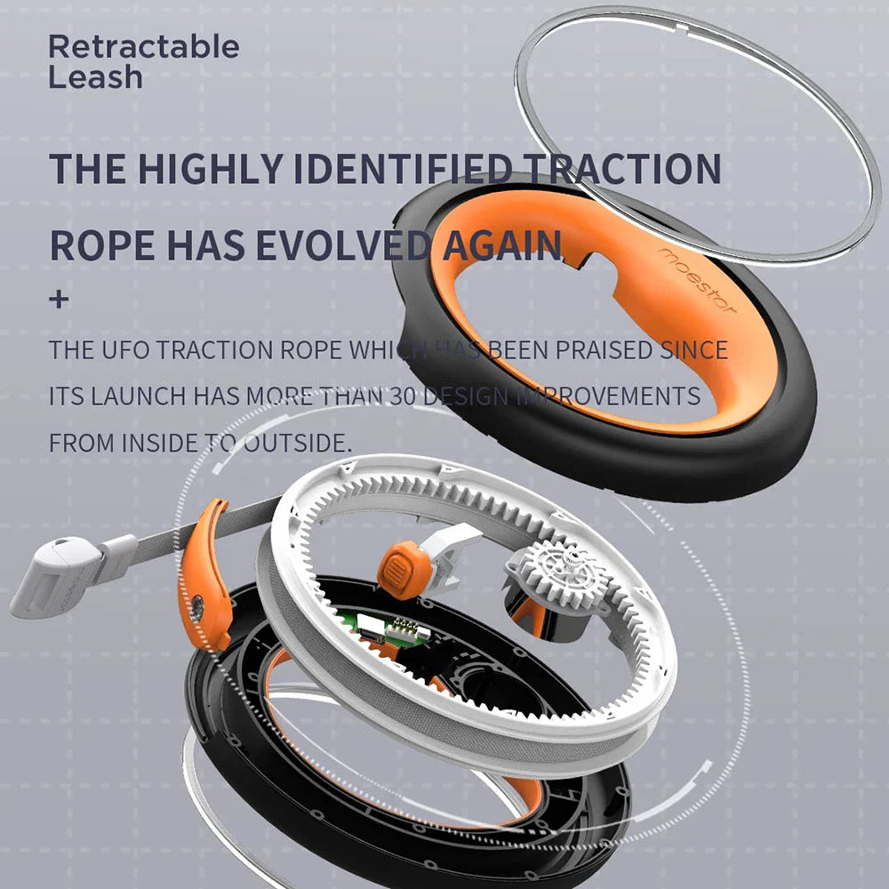 Dog Toys 2 in 1 Retractable Dog Puppy LED Ring lighting Flex - gallery image 6