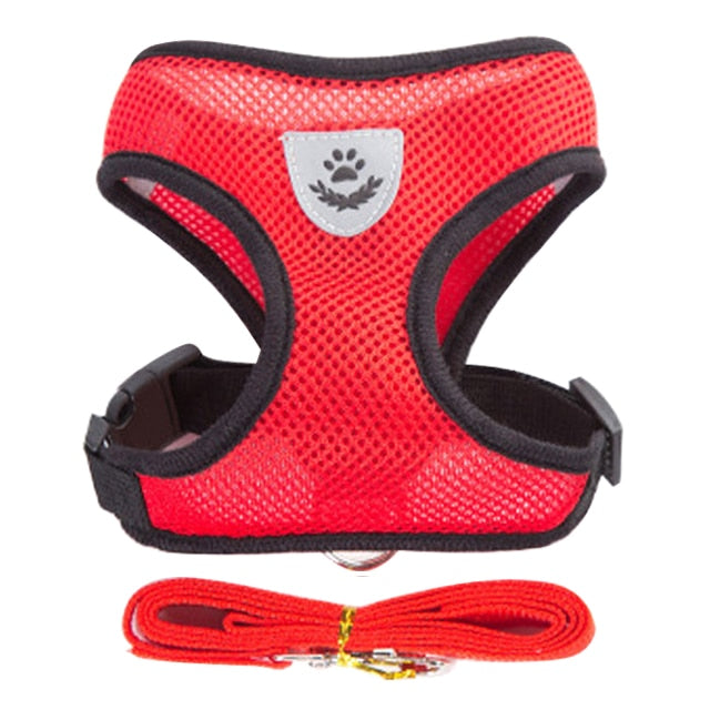 Cat Dog Harness Vest Walking Lead Adjustable Leash Dog Gear - gallery image 12