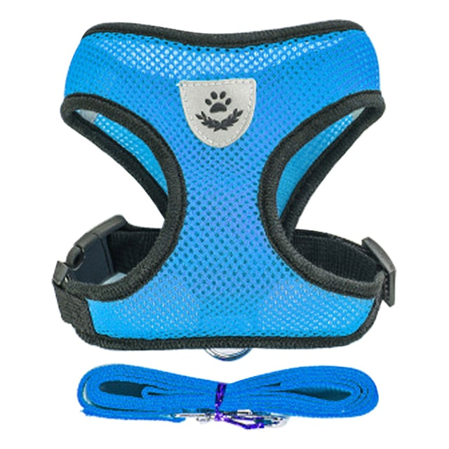 Cat Dog Harness Vest Walking Lead Adjustable Leash Dog Gear - gallery image 5