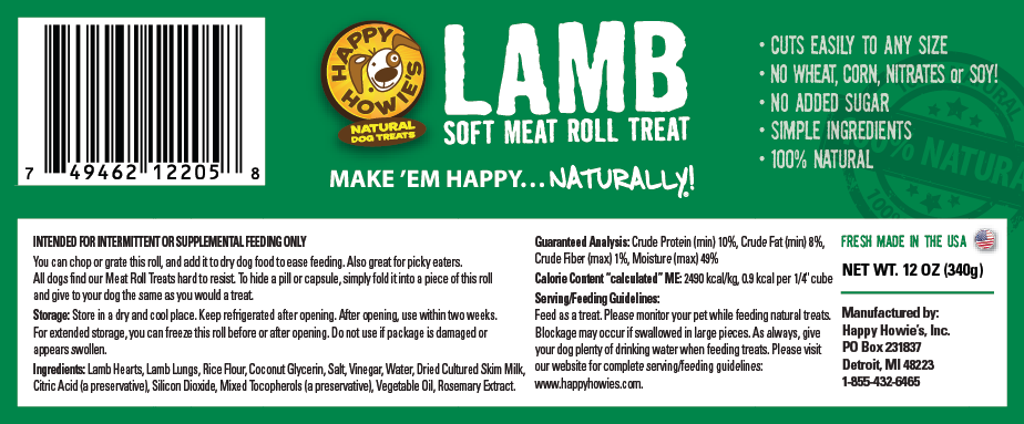Dog Treats Premium Lamb Chews 12oz Training Rewards Premium - lifestyle view